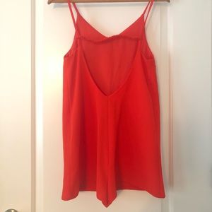 Red romper